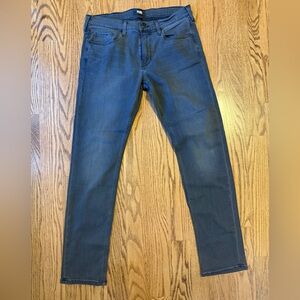 PAIGE Men's Premium Denim Jeans Size 33 Slim Fit Medium Blue Wash Stretch